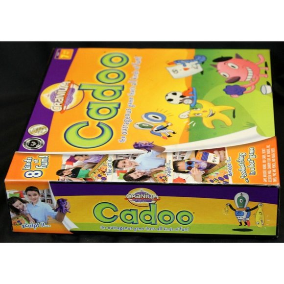 Cranium Cadoo Outrageous 8 Activities Game Act Decode Sculpt Ages 7+ Pictiona - Picture 2 of 9